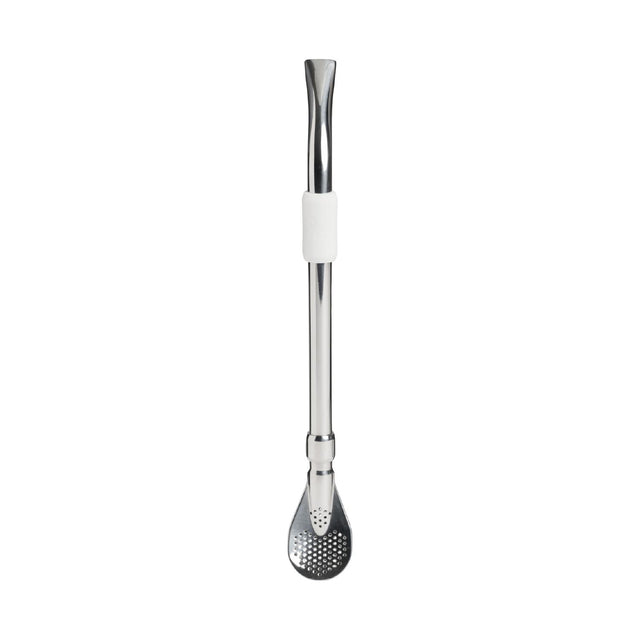 Bombilla para Mate de Cuchara Blanca 2.0