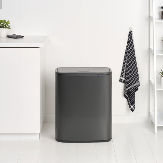 Basurero Bo Touch 60 Lt Confident Grey