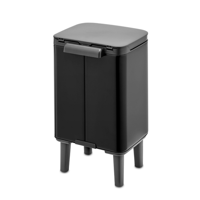 Basurero Bo Hi 4 Lt Matt Black
