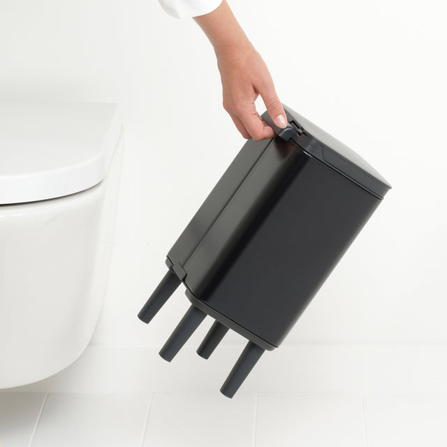 Basurero Bo Hi 4 Lt Matt Black
