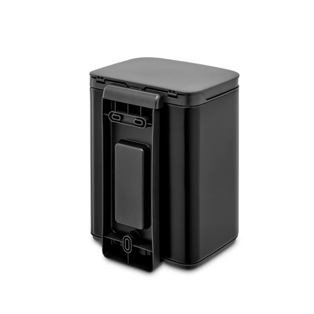 Basurero Bo 4 Lt Matt Black