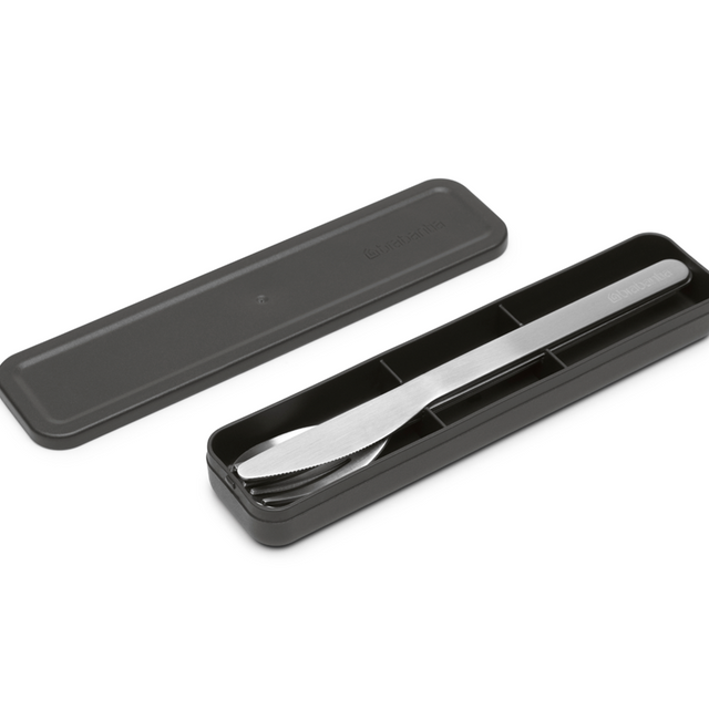 Set 3 Cubiertos Make & Take Dark Grey