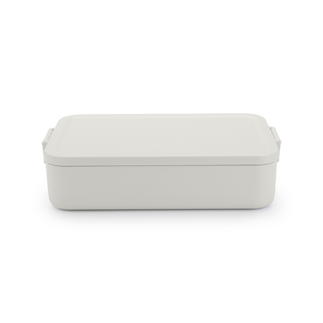 Contenedor para almuerzo Make & Take Bento Grande Light Grey