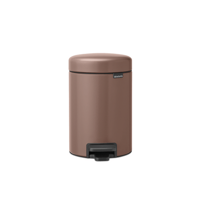 Basurero Pedal NewIcon 3 Lt Satin Taupe