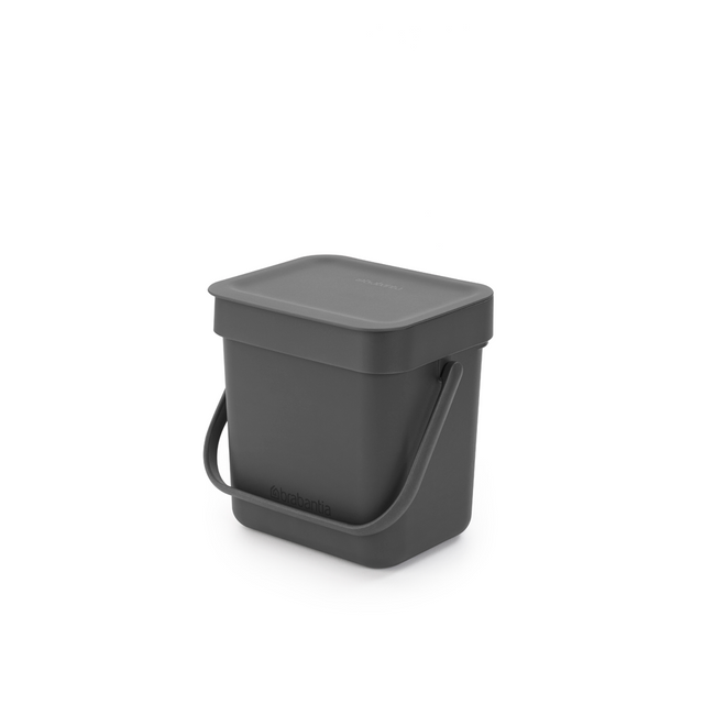 Basurero Sort & Go 3 Lt Grey
