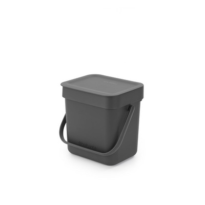 Basurero Sort & Go 3 Lt Grey