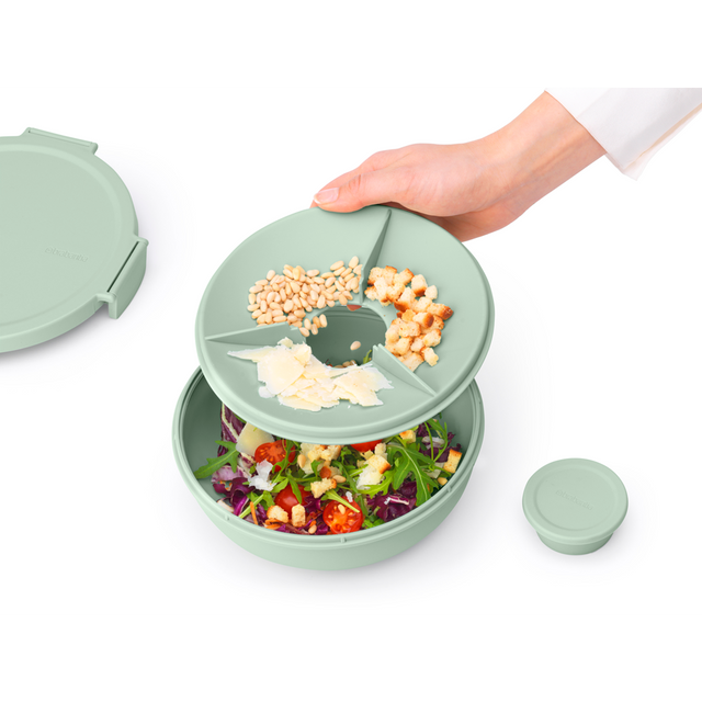 Bowl para ensalada Make & Take 1,3 Lt Jade Green