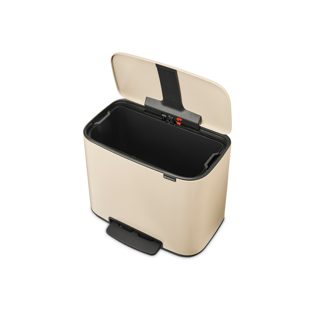 Basurero Pedal Bo 36 Lt Soft Beige