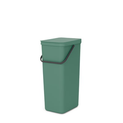 Basurero Reciclaje Sort & Go 40 Lt Fir Green