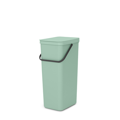 Basurero Reciclaje Sort & Go 40 Lt Jade Green