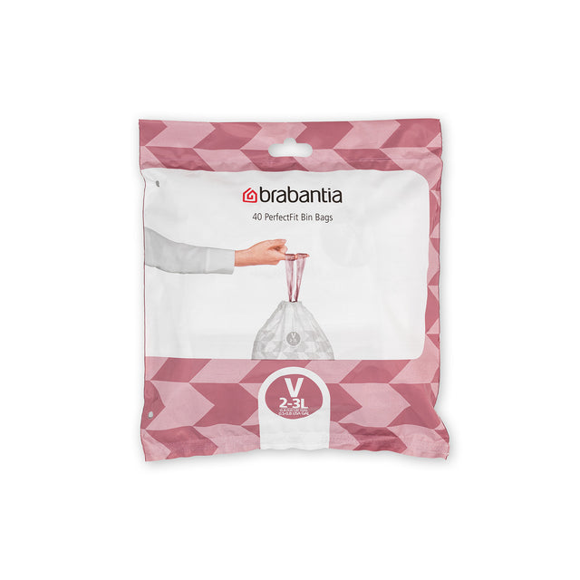 Bolsas de basura PerfectFit V 3 LT 40 bolsas