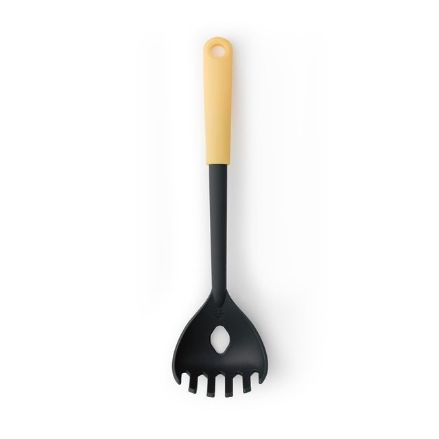 Tasty+ Cuchara de espaguetis con medidor - Vanilla Yellow