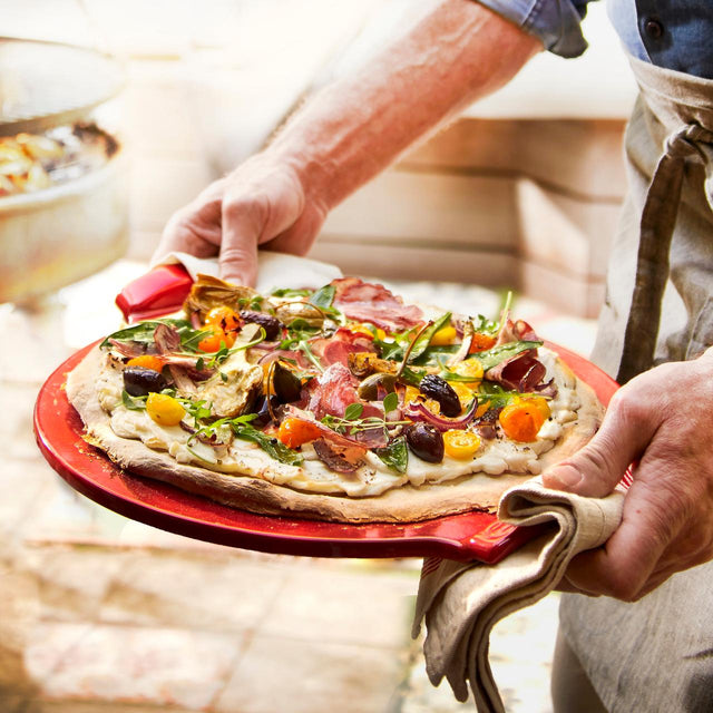Bandeja Para Pizza 7514 40Cm Rojo
