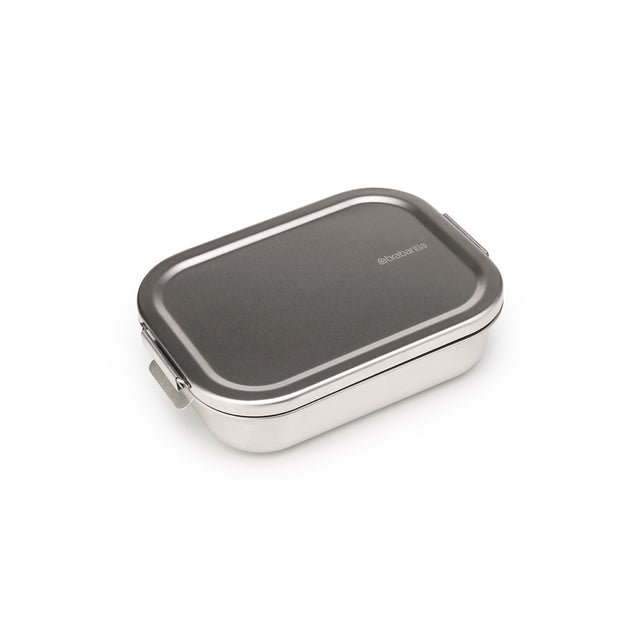 Contenedor para almuerzo Make & Take mediano acero inoxidable - Matt Steel