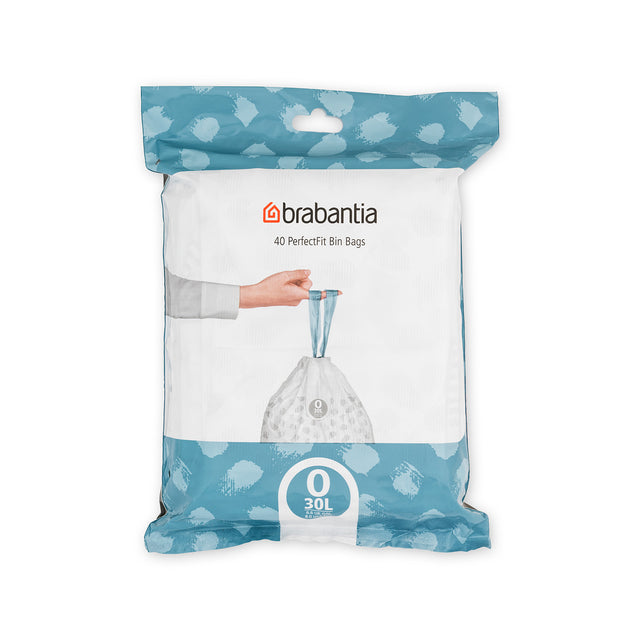 Bolsas de basura PerfectFit O (30L), pack dispensador - White