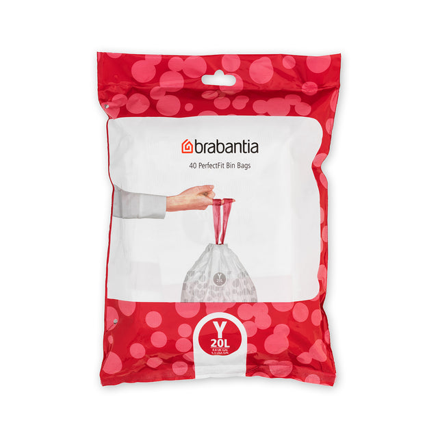 Bolsas de basura PerfectFit Y 20 LT 40 bolsas