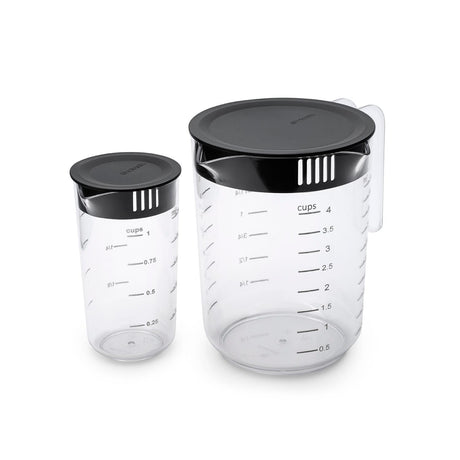 Jarra medidora Tasty juego de 2 - Transparent