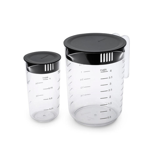 Jarra medidora Tasty juego de 2 - Transparent