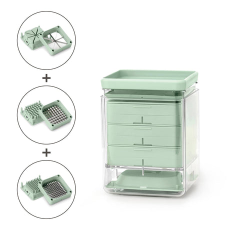 Cortador de patatas Tasty - Jade Green