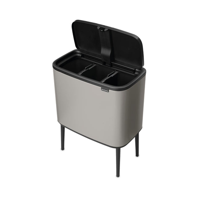 Basurero Bo Touch 3 x 11 Lt Balde Plástico