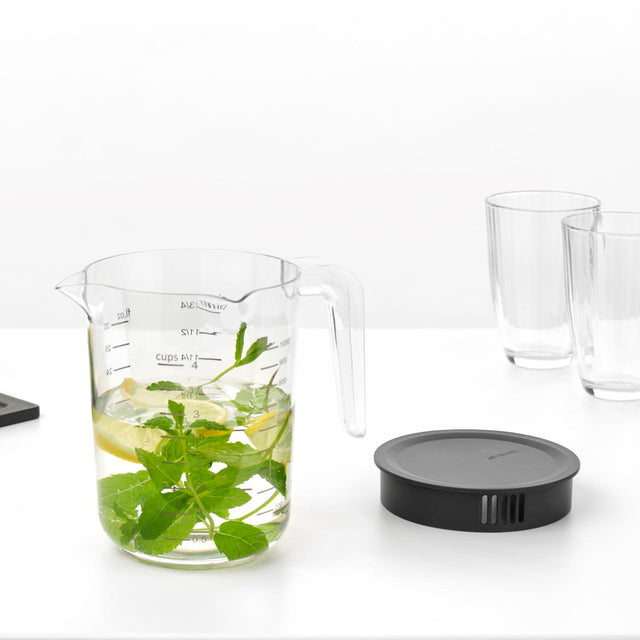 Jarra medidora Tasty juego de 2 - Transparent