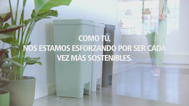 Basurero de pedal StepUp 40 Lt Jade Green